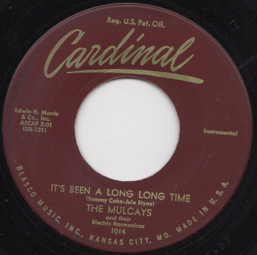 The Mulcays - It's Been A Long Long Time  - Cardinal (9) - 1014 - 7", Single 1132835620