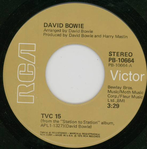David Bowie - TVC 15 (7", Single)