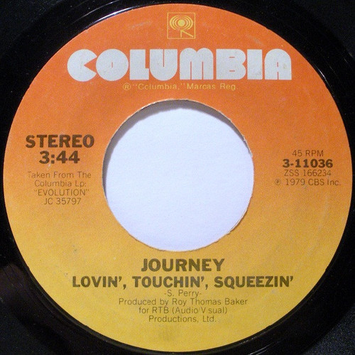 Journey - Lovin', Touchin', Squeezin' - Columbia - 3-11036 - 7", San 1133145970