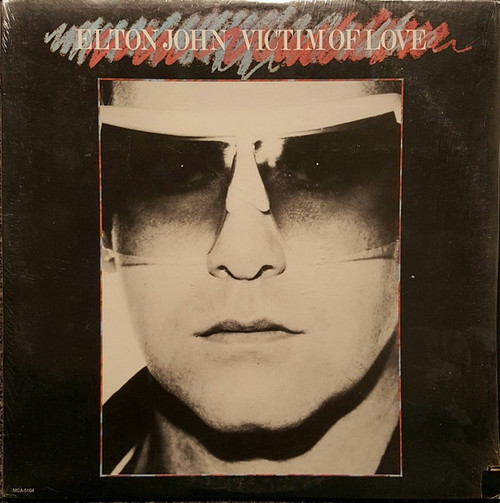 Elton John - Victim Of Love (LP, Album, Pin)