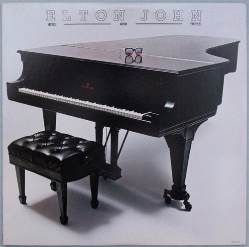 Elton John - Here And There (LP, Album, Glo)