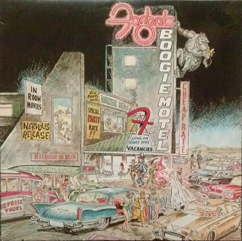 Foghat - Boogie Motel - Bearsville - BHS 6990 - LP, Album, Win 1135306565