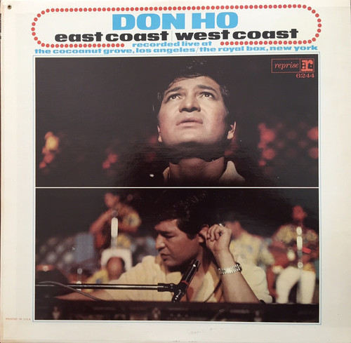 Don Ho And The Aliis - East Coast / West Coast (LP, Album, Mono)