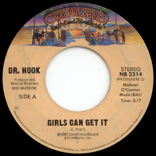 Dr. Hook - Girls Can Get It - Casablanca - NB 2314 - 7", Single, RE, Styrene, 19  1135941320