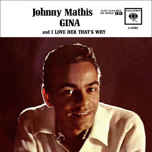 Johnny Mathis - Gina - Columbia - 4-42582 - 7", Single, Ter 1136812560