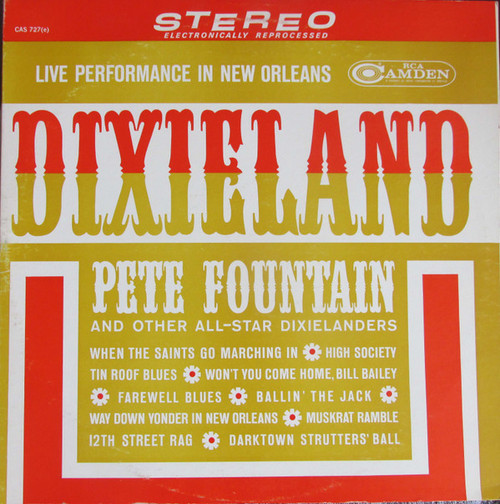 Pete Fountain - Dixieland (Live Performance In New Orleans) - RCA Camden - CAS-727(e) - LP, Album, RE 1137551776