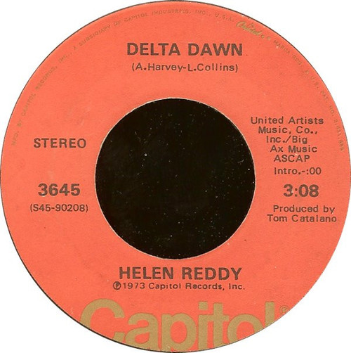 Helen Reddy - Delta Dawn / If We Could Still Be Friends - Capitol Records - 3645 - 7", Single, Win 1139193635