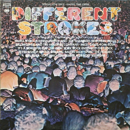 Various - Different Strokes - Columbia - AS 12 - LP, Comp 1139331677