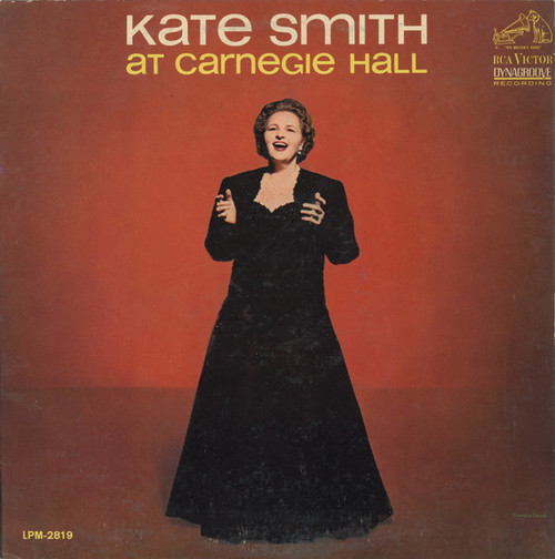 Kate Smith (2) - Kate Smith At Carnegie Hall (LP, Album, Mono)