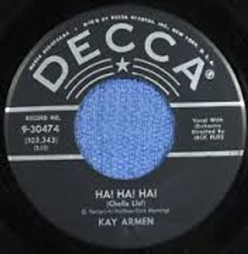 Kay Armen - Ha! Ha! Ha! / Till (7", Single)