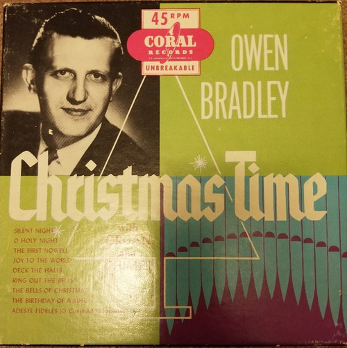 Owen Bradley - Christmas Time With Organ And Chimes (4x7", Album + Box)
