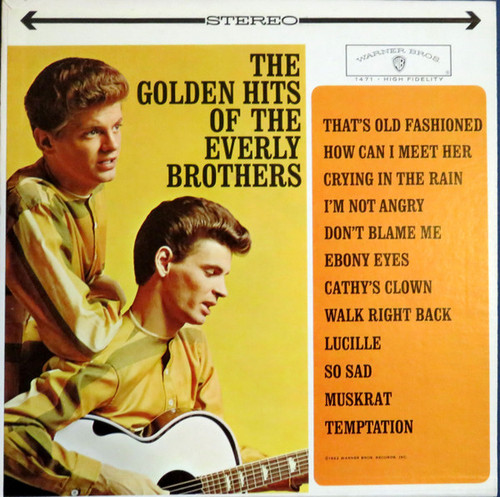 Everly Brothers - The Golden Hits Of - Warner Bros. Records - WS 1471 - LP, Comp, Vit 1140812753