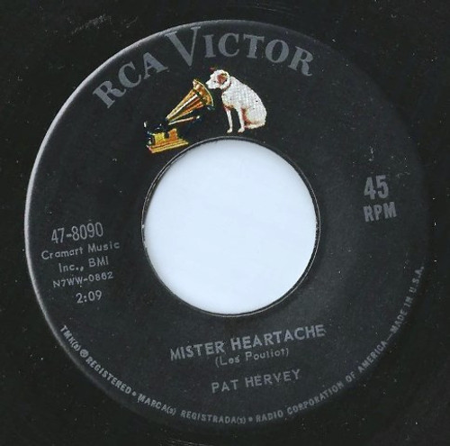 Pat Hervey - Mister Heartache / First Thing Tomorrow (7")