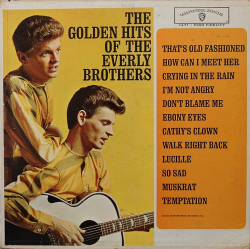 The Everly Brothers* - The Golden Hits Of The Everly Brothers (LP, Comp, Mono)