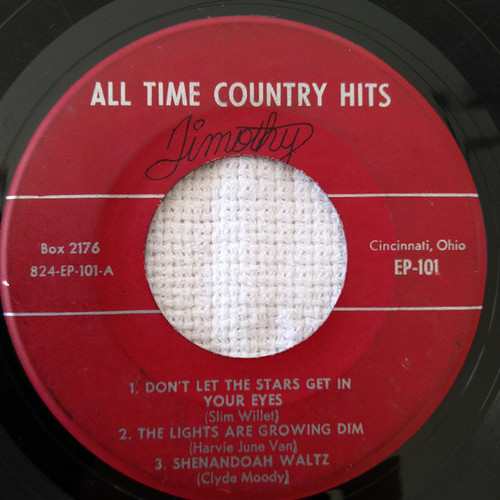 Various - All Time Country Hits (7", EP)