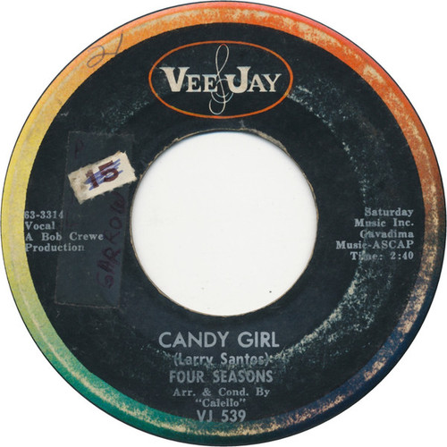 Four Seasons* - Candy Girl (7", Single, ARP)
