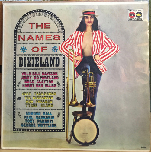Various - The Names Of Dixieland - Baronet Records - B-108 - LP, Comp, Mono 1142726723