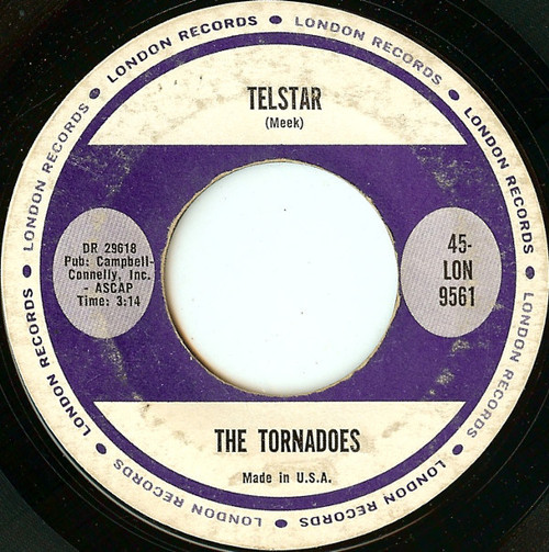 The Tornados - Telstar / Jungle Fever - London Records - 45-LON 9561 - 7", Single, Styrene, Ter 1142733176