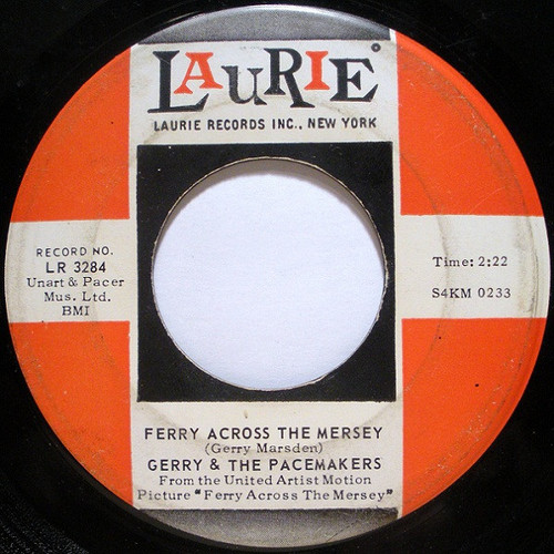 Gerry & The Pacemakers - Ferry Across The Mersey / Pretend - Laurie Records - LR 3284 - 7", Single, Roc 1142735720