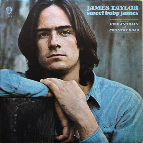 James Taylor (2) - Sweet Baby James (LP, Album, RP, Pit)