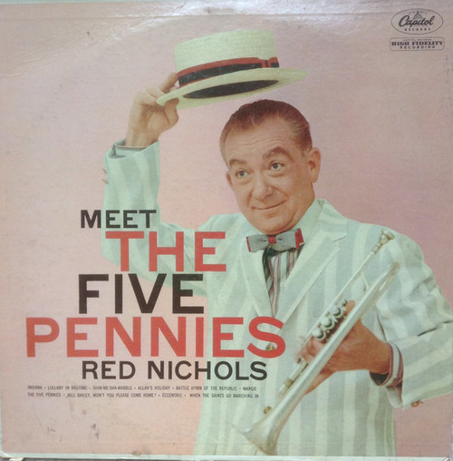 Red Nichols - Meet The Five Pennies (LP, Album, Mono)