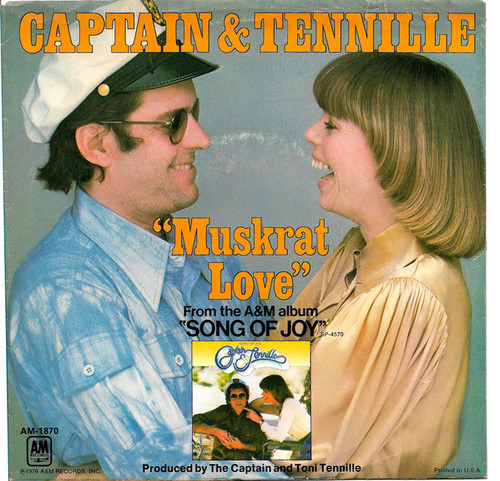 Captain And Tennille - Muskrat Love - A&M Records - 1870-S - 7", Ter 1144195939