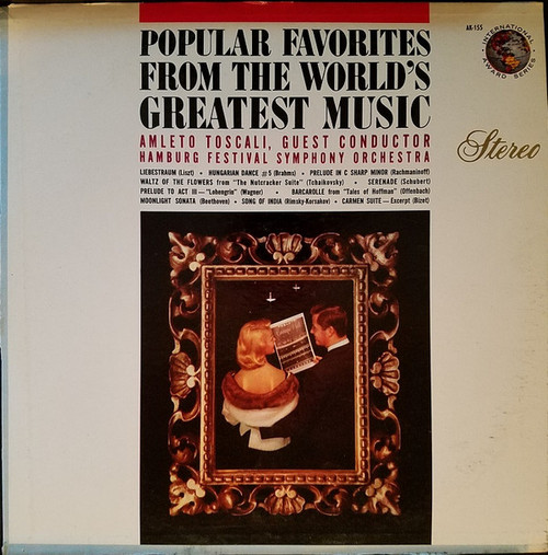 Amleto Toscali, Hamburger Symphoniker - Popular Favorites From The World's Greatest Music - Bravo! Records - KS-155 - LP, Album 1144235328