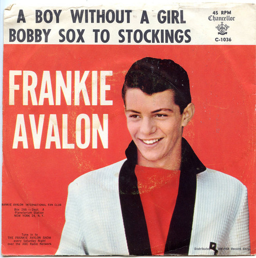 Frankie Avalon - Bobby Sox To Stockings - Chancellor - C 1036 - 7", Single 1144528069