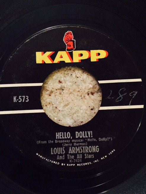 Louis Armstrong - Hello, Dolly!/A Lot Of Livin' To Do - Kapp Records - K-573 - 7", Single, Ter 1144531111