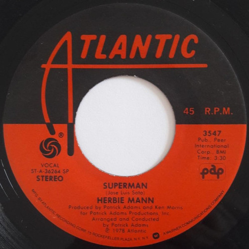 Herbie Mann - Superman - Atlantic - 3547 - 7" 1144846441