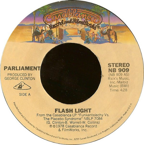 Parliament - Flash Light (7", Single, Styrene, Ter)