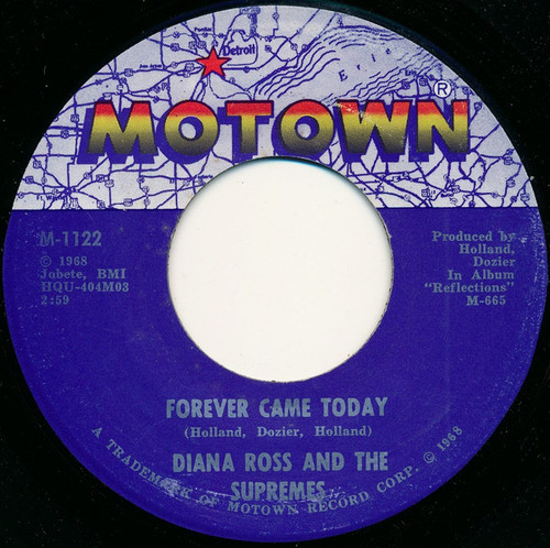 Diana Ross And The Supremes* - Forever Came Today / Time Changes Things (7", Single)