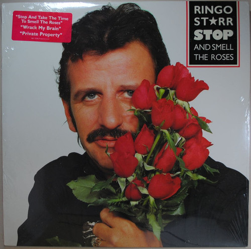 Ringo Starr - Stop And Smell The Roses - The Boardwalk Entertainment Co - NBI 33246 - LP, Album, RE 1147839166