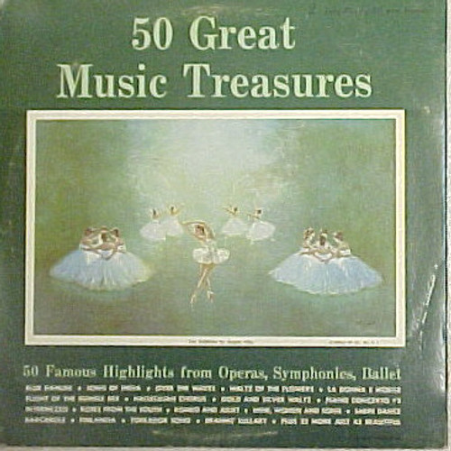 Unknown Artist - 50 Great Music Treasures - All Disc - ADS-2 - 2xLP, Comp 1149562569