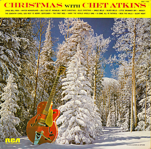 Chet Atkins - Christmas With Chet Atkins (LP, Album, RE, Ind)