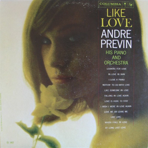 André Previn - Like Love - Columbia - CL 1437 - LP, Album, Mono 1151769300