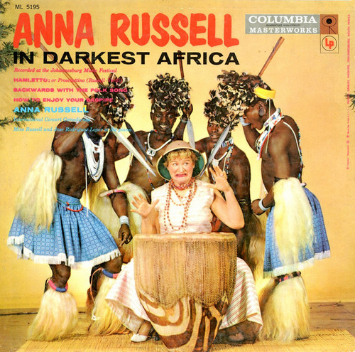 Anna Russell - In Darkest Africa (LP, Album, Mono)