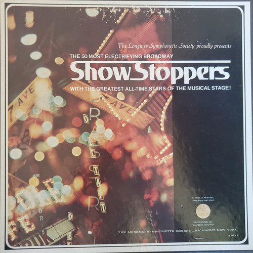 The Longines Symphonette - The 50 Most Electrifying Broadway Showstoppers (5xLP, Comp)