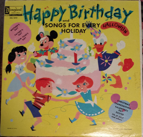 Various - Happy Birthday And Songs For Every Holiday (LP, Album)