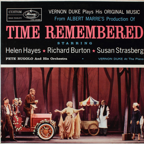 Vernon Duke, Pete Rugolo And His Orchestra* - Time Remembered (LP, Album, Mono)