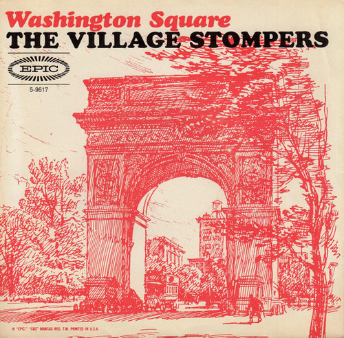 The Village Stompers - Washington Square (7", Single, Styrene, Pit)