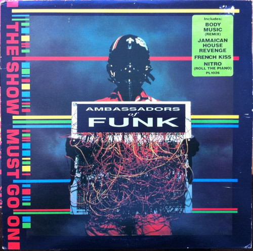 Ambassadors Of Funk - The Show Must Go On - Next Plateau Records Inc. - PL-1026-DJ - LP, Promo 1154468258