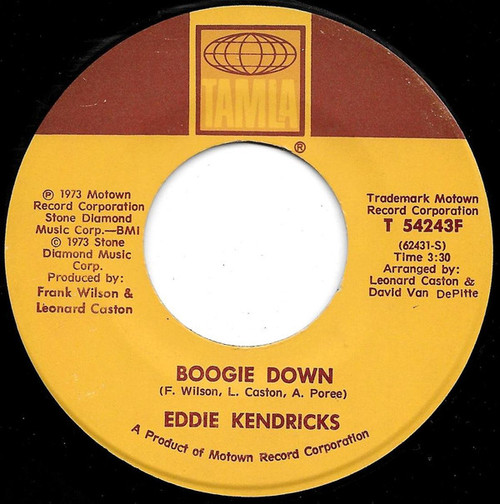 Eddie Kendricks - Boogie Down (7")