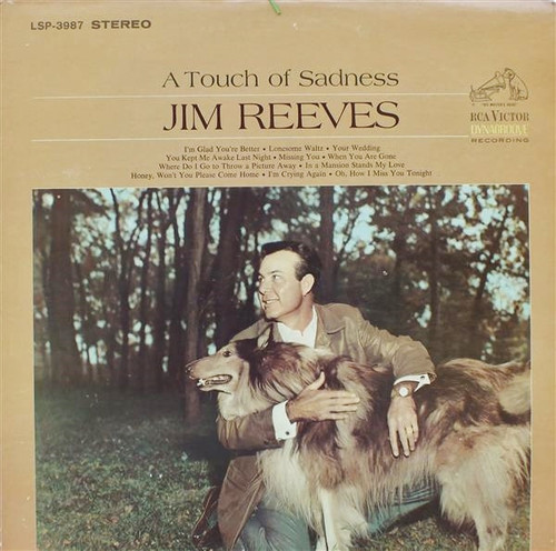 Jim Reeves - A Touch Of Sadness (LP, Album, Hol)