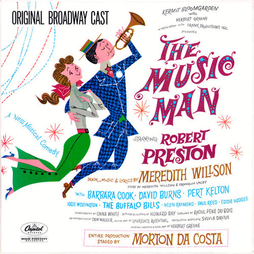 Meredith Willson - The Music Man - Original Broadway Cast - Capitol Records, Capitol Records, Capitol Records - WAO-990, WAO990, WAO 990 - LP, Album, Mono, Scr 1154509113