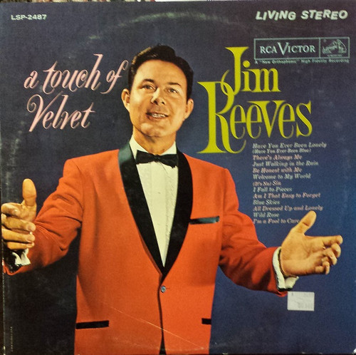 Jim Reeves - A Touch Of Velvet - RCA Victor - LSP-2487 - LP, Album, RP 1154930846