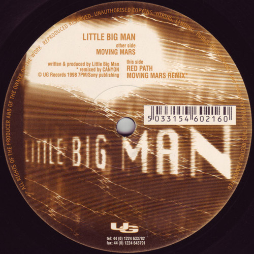 Little Big Man - Moving Mars (12")
