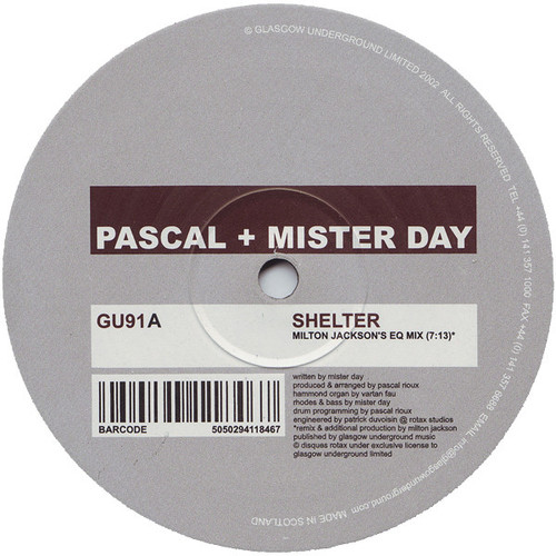 Pascal + Mister Day* - Shelter (12")