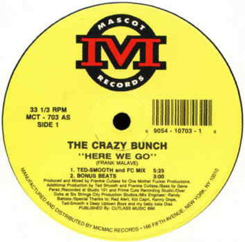 The Crazy Bunch - Here We Go (12")
