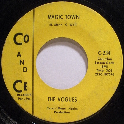 The Vogues - Magic Town / Humpty Dumpty (7", Single, Pit)